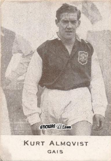 Cromo Knut Almqvist - Allsvenskan 1950-1951 n. 178 - Alifabolaget

