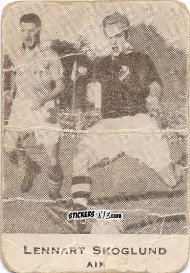 Cromo Lennart Skoglund - Allsvenskan 1950-1951 n. 179 - Alifabolaget

