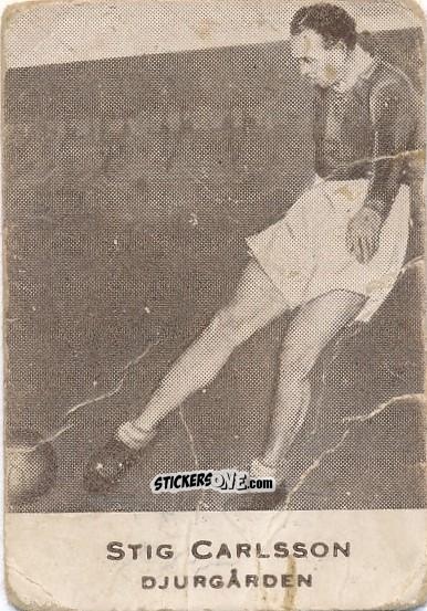 Sticker Stig Carlsson - Allsvenskan 1950-1951 n. 180 - Alifabolaget
