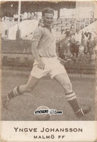 Figurina Yngve Johansson - Allsvenskan 1950-1951 n. 181 - Alifabolaget
