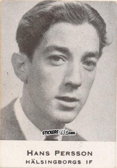 Cromo Hans Persson - Allsvenskan 1950-1951 n. 185 - Alifabolaget
