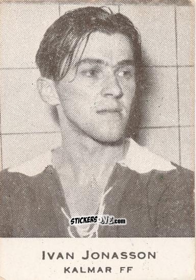 Figurina Ivan Jonasson - Allsvenskan 1950-1951 n. 188 - Alifabolaget
