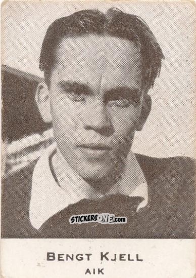 Cromo Bengt Kjell - Allsvenskan 1950-1951 n. 190 - Alifabolaget
