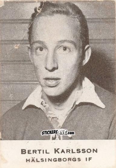 Cromo Bertil Karlsson - Allsvenskan 1950-1951 n. 194 - Alifabolaget
