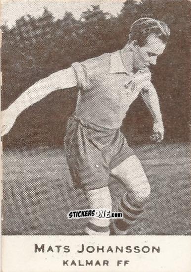 Cromo Mats Johansson - Allsvenskan 1950-1951 n. 196 - Alifabolaget
