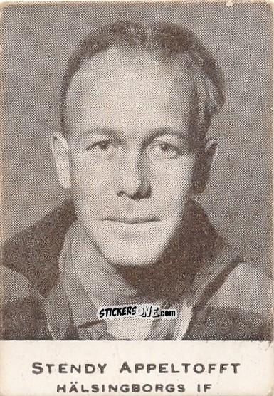 Cromo Stendy Appeltoft - Allsvenskan 1950-1951 n. 199 - Alifabolaget
