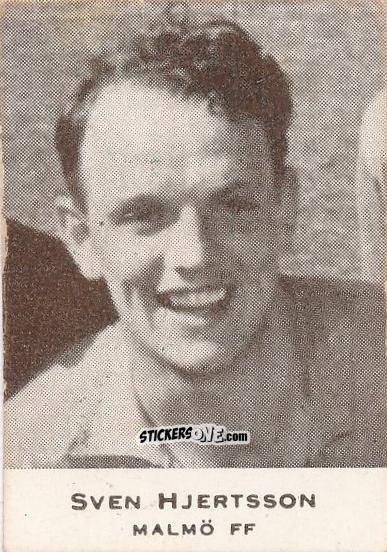 Cromo Sven Hjertsson - Allsvenskan 1950-1951 n. 209 - Alifabolaget
