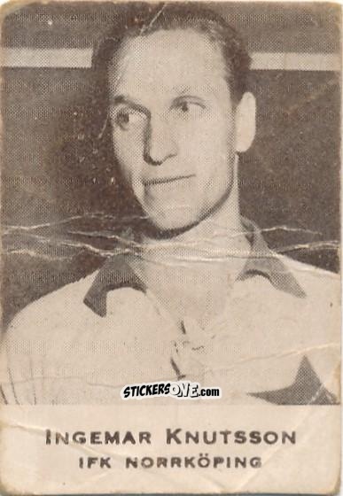 Sticker Ingemar Knutsson - Allsvenskan 1950-1951 n. 212 - Alifabolaget
