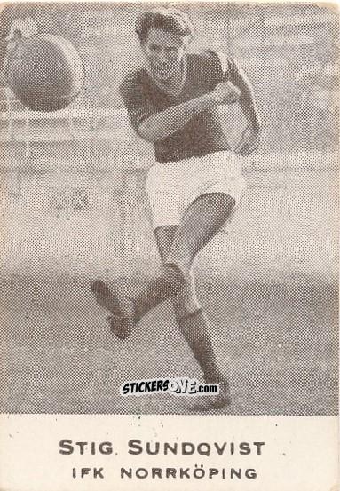 Sticker Stig Sundqvist - Allsvenskan 1950-1951 n. 214 - Alifabolaget
