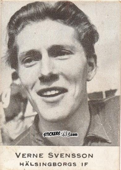 Cromo Verne Svensson - Allsvenskan 1951-1952 n. 3 - Alifabolaget
