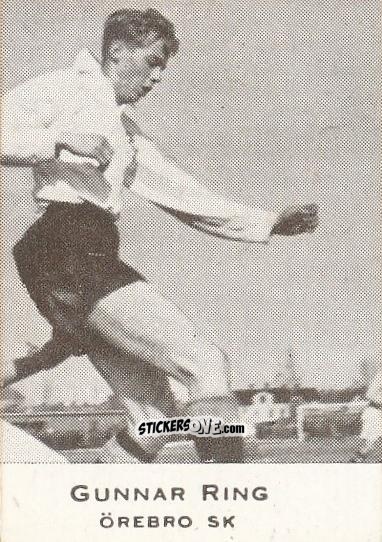 Cromo Gunnar Ring - Allsvenskan 1951-1952 n. 11 - Alifabolaget

