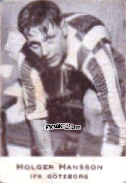 Sticker Holger Hansson