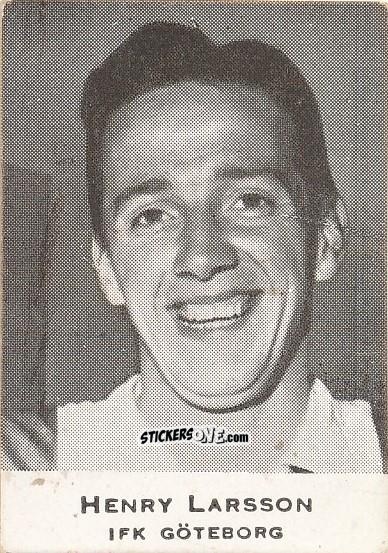Cromo Henry Larsson - Allsvenskan 1951-1952 n. 16 - Alifabolaget
