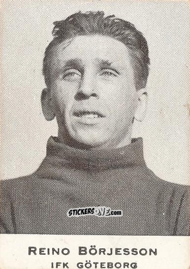 Cromo Reino Börjesson - Allsvenskan 1951-1952 n. 18 - Alifabolaget
