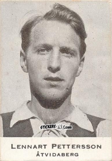 Cromo Lennart Pettersson - Allsvenskan 1951-1952 n. 26 - Alifabolaget
