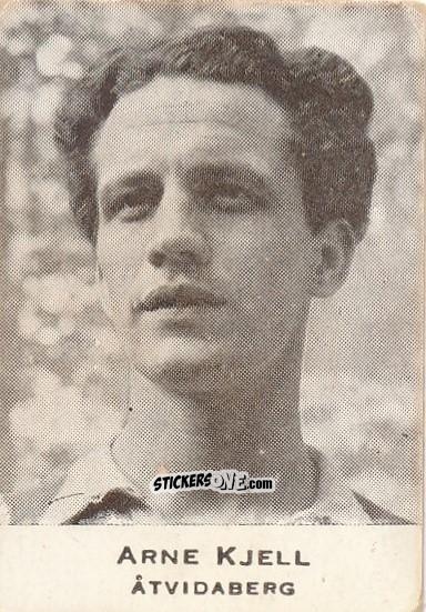 Cromo Arne Kjell - Allsvenskan 1951-1952 n. 34 - Alifabolaget
