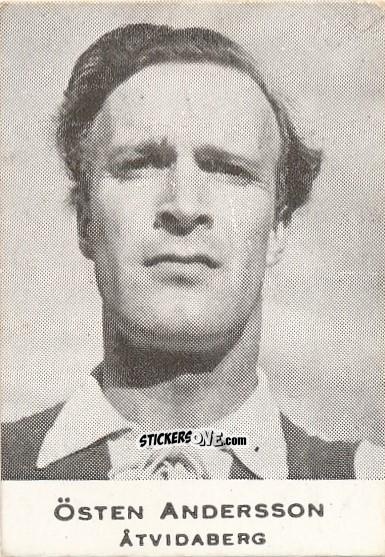 Cromo Östen Andersson - Allsvenskan 1951-1952 n. 35 - Alifabolaget
