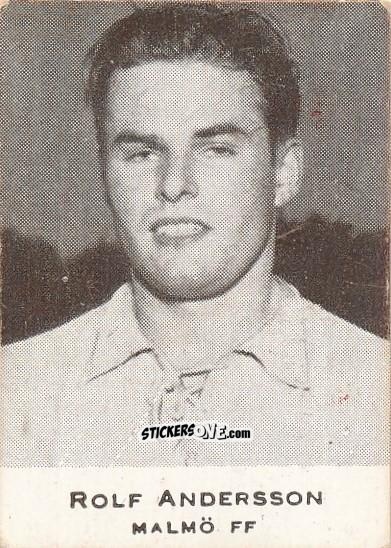 Cromo Rolf Andersson - Allsvenskan 1951-1952 n. 38 - Alifabolaget
