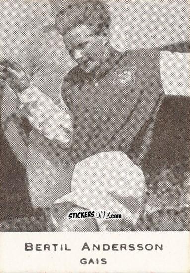 Cromo Bertil Andersson - Allsvenskan 1951-1952 n. 40 - Alifabolaget
