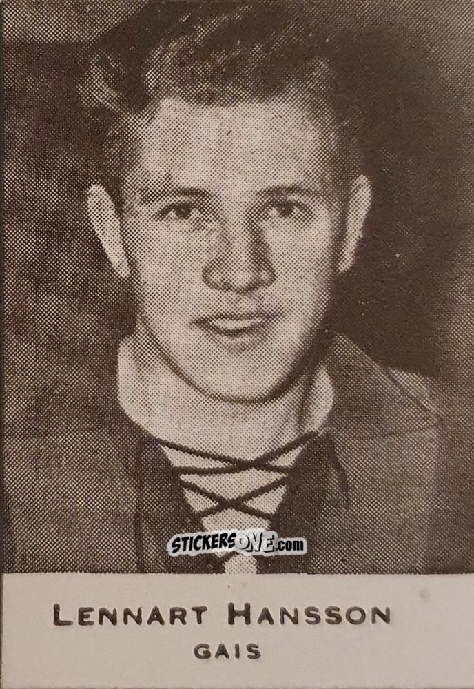 Cromo Lennart Hansson - Allsvenskan 1951-1952 n. 42 - Alifabolaget

