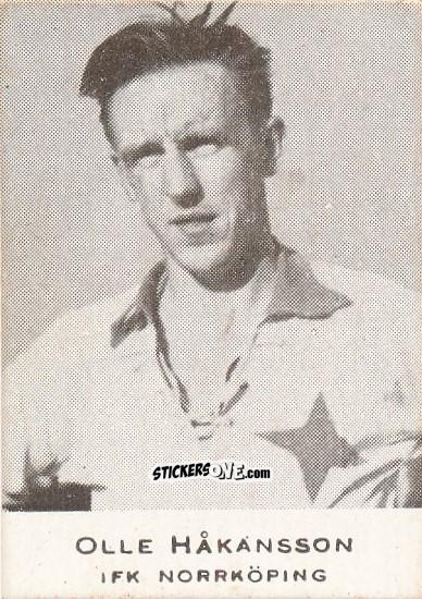 Sticker Olle Håkansson - Allsvenskan 1951-1952 n. 44 - Alifabolaget
