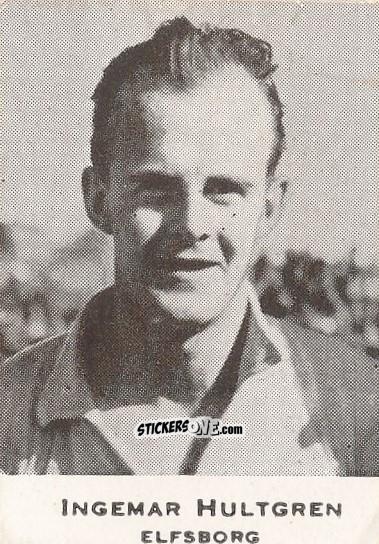 Sticker Ingemar Hultgren - Allsvenskan 1951-1952 n. 49 - Alifabolaget
