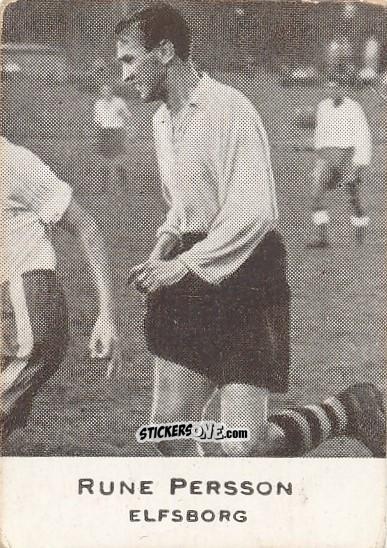 Sticker Rune Persson - Allsvenskan 1951-1952 n. 51 - Alifabolaget

