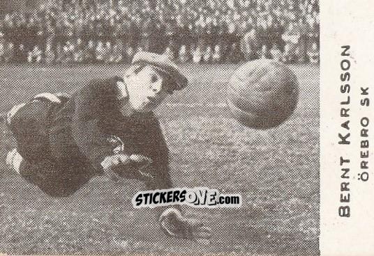 Cromo Bernt Karlsson - Allsvenskan 1951-1952 n. 54 - Alifabolaget
