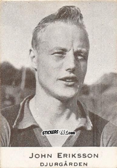 Cromo John Eriksson - Allsvenskan 1951-1952 n. 56 - Alifabolaget

