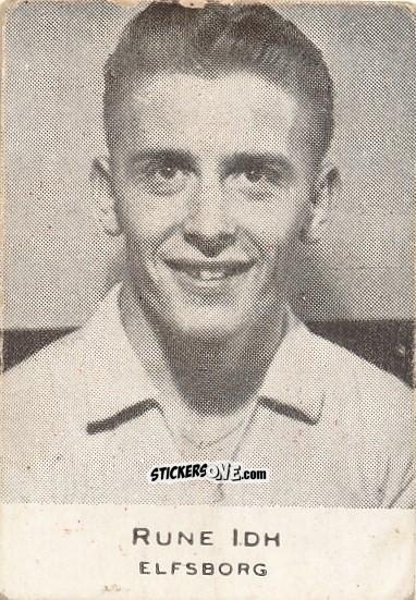 Sticker Rune ldh - Allsvenskan 1951-1952 n. 57 - Alifabolaget
