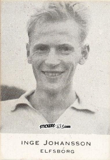 Sticker Inge Johansson - Allsvenskan 1951-1952 n. 58 - Alifabolaget
