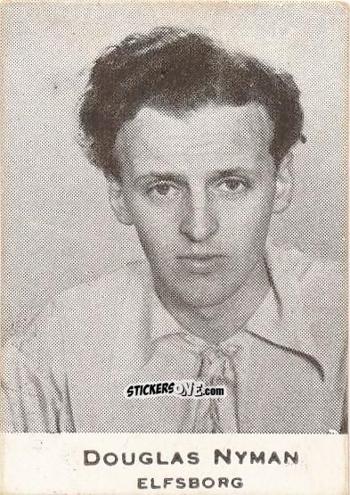 Sticker Douglas Nyman - Allsvenskan 1951-1952 n. 60 - Alifabolaget
