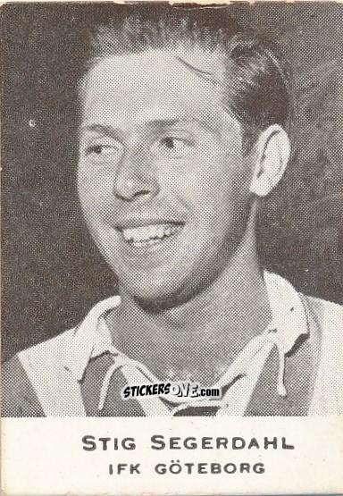 Cromo Stig Segerdahl - Allsvenskan 1951-1952 n. 63 - Alifabolaget
