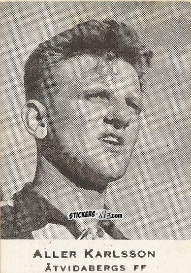 Cromo Aller Karlsson - Allsvenskan 1951-1952 n. 71 - Alifabolaget
