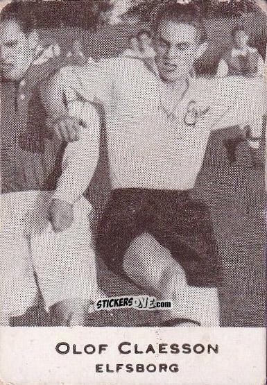 Sticker Olof Claesson - Allsvenskan 1951-1952 n. 82 - Alifabolaget
