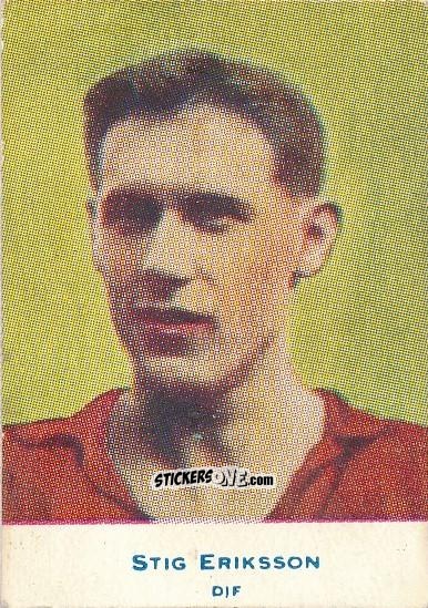 Cromo Stig Eriksson - Allsvenskan 1953-1956 n. 2 - Alifabolaget
