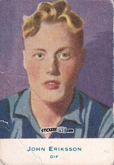 Cromo John Eriksson - Allsvenskan 1953-1956 n. 5 - Alifabolaget
