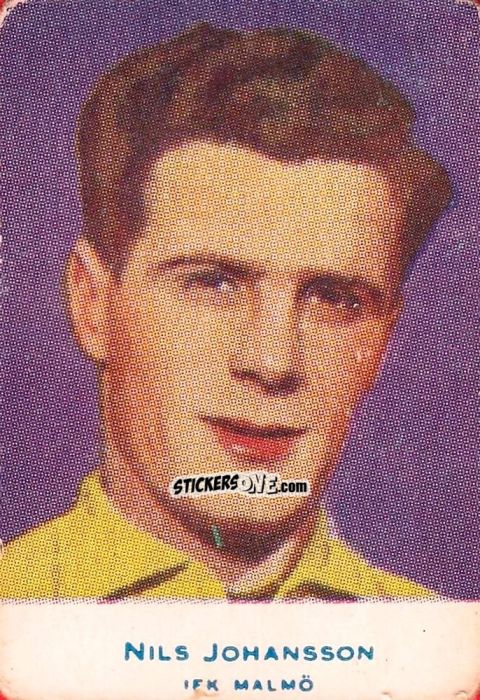 Sticker Nils Johansson - Alfa Allsvenskan 1953-1956
 n. 15 - Alifabolaget
