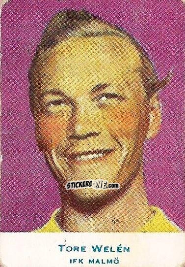 Sticker Tore Welén - Alfa Allsvenskan 1953-1956
 n. 18 - Alifabolaget
