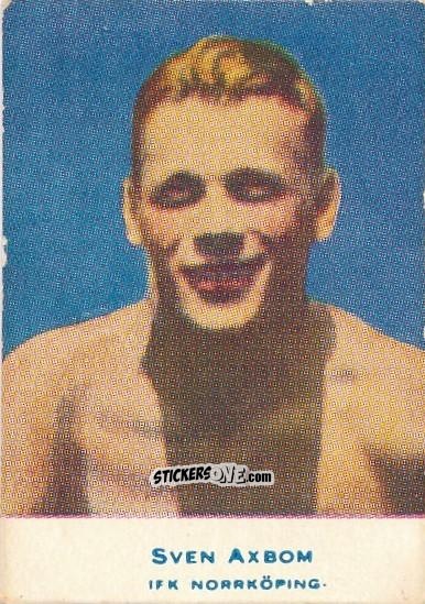 Sticker Sven Axbom - Allsvenskan 1953-1956 n. 23 - Alifabolaget
