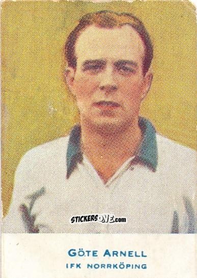 Sticker Göte Arnell - Allsvenskan 1953-1956 n. 31 - Alifabolaget
