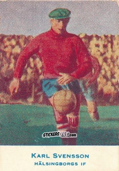 Cromo Karl Svensson - Allsvenskan 1953-1956 n. 39_1 - Alifabolaget
