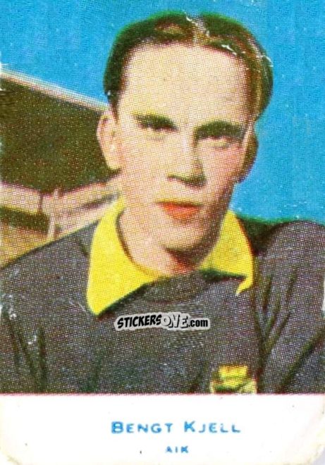 Sticker Bengt Kjell - Alfa Allsvenskan 1953-1956
 n. 56 - Alifabolaget

