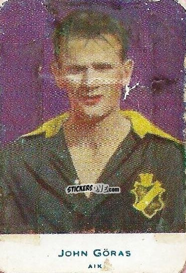 Sticker John Göras - Alfa Allsvenskan 1953-1956
 n. 58 - Alifabolaget
