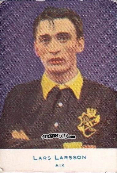 Cromo Lars Larsson - Allsvenskan 1953-1956 n. 64 - Alifabolaget
