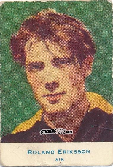 Cromo Roland Eriksson - Allsvenskan 1953-1956 n. 66 - Alifabolaget
