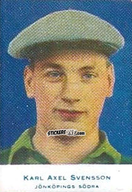 Sticker Karl Axel Svensson - Alfa Allsvenskan 1953-1956
 n. 67 - Alifabolaget
