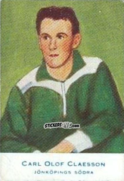Sticker Carl Olof Claesson - Alfa Allsvenskan 1953-1956
 n. 69 - Alifabolaget
