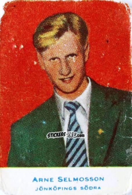 Sticker Arne Selmosson - Alfa Allsvenskan 1953-1956
 n. 71 - Alifabolaget
