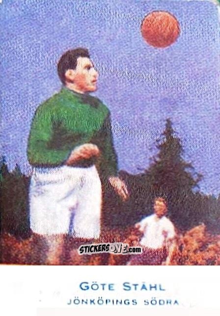 Sticker Göte Ståhl - Allsvenskan 1953-1956 n. 72_1 - Alifabolaget
